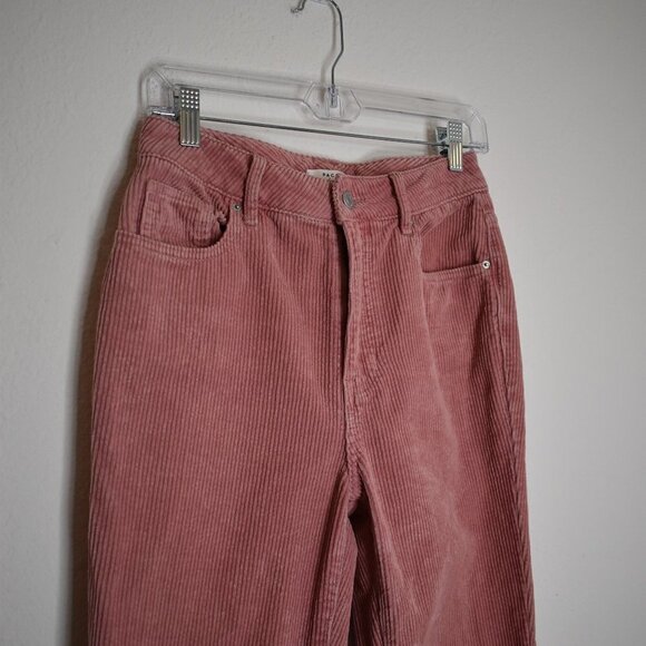 Pacsun Corduroy Jeans Pants Sz 27 High Waist Cotton Preppy Boho Retro 70s - Picture 6 of 16